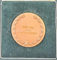 Iván István (1905-1968) 1961. "Nemzetközi Bélyegkiállítás " Br emlékérem eredeti díszdoboz...