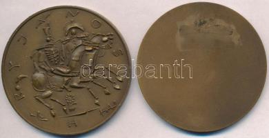 Kiss Nagy András (1930-1997) DN "Kodály Zoltán / Háry János" Br emlékérem ÁPV plasztiktokb...