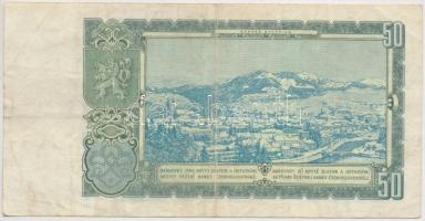 Csehszlovákia 1953. 50K T:III
Czechslovakia 1953. 50 Korun C:F
Krause 85.b