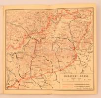 1939 Budapest Székesfőváros iskolai kirándulóvonatai. 26. Rozsnyó-Kassa, 3 térkép melléklettel,  pp....