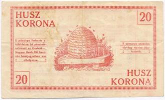 Sárospatak 1919. 20K számozott T:III