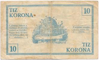 Sárospatak 1919. 10K számozott T:III,III-