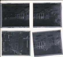 1982 Budapest, a BUDAFOK mozi belső felvételei, 10 db szabadon felhasználható vintage negatív, 6x7 c...