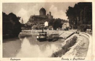 Esztergom, Dunaág a Bazilikával (fl)