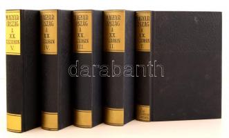 Magyarország a XX. században I-V. kötet. Szerk.: Kollega Tarsoly István. Szekszárd, 1996, Babits Kiadó. Kiadói egészvászon kötés. Szép állapotban.