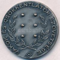 Halmágyi istván (1897-1987) 1959. "Louis Braille emlékérem 1809-1959 / Vakok és Csökkentlátók S...