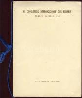 XII. Ex Libris kongresszus menükártya + bemutató füzet sorszámozott példány benne rengeteg híres művész aláírásával