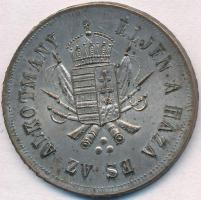 1867. "Honvéd Emlék - Az 1867. évi honvéd egyletek alakításának emlék zálogául / Éljen a haza é...