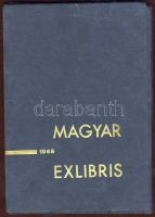 XII. Ex Libris kongresszus menükártya + bemutató füzet sorszámozott példány benne rengeteg híres műv...