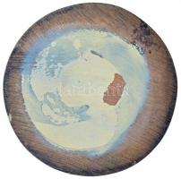 1976. "II. Országos Zeneiskolai Gitárverseny Vác 1976" Br emlékplakett, hátoldalán ragaszt...