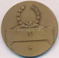 Iván István (1905-1968) DN "Koszorús nőalak" Br díjérem, hátoldalon gravírozva (41mm) T:2