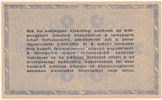 1946. 10.000.000AP fordított címer T:I