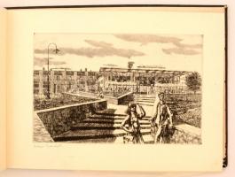 Épülő szocializmus, propaganda rézkarcok  (16 db) mappában: Kondor Lajos, Veszprémi Zoltán, Kővári S...