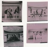 1973 Budapest, képriport a Moulin Rouge-ból, 19 db vintage negatív, 6x6 cm