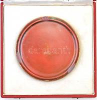 1976. "Hatszáz éves a magyar felsőoktatás 1367-1967" Zsolnay kerámia emlékplakett eredeti ...