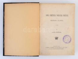 Jancsó Benedek: A román nemzeti törekvések története és jelenlegi állapota. 1-2. köt. Bp., 1896-1899...
