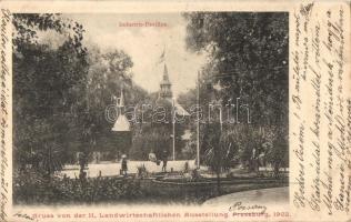 1902 Pozsony, Pressburg, Bratislava; II. Mezőgazdasági Kiállítás, Ipari pavilon; Verlag 'Bediene dich allein' / Agricultural Exhibition, Industry pavilion