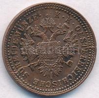 1851A 1kr Cu T:1- karc
1851A 1 Kreuzer Cu C:AU scratch
Krause KM#2185