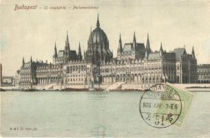 Budapest V. Országház, TCV card (EK)