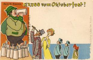 München Oktoberfest C Litho