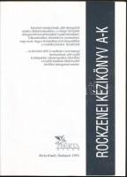 Vegyes zenei témájú könyvek, 2 db: 
Hontvári László-Siklós András: Lexikon az újhullámról. Budapest...