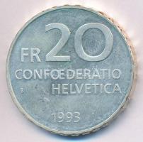 Svájc 1993. 20Fr Ag "Paracelsus" T:2(PP)
Switzerland 1993. 20 Francs Ag "Paracelsus&...