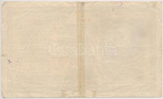 1918. 200K "A 1012" sima hátlap T:III-,IV ragasztott Adamo K31/2