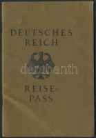 1930 Reisepass, Deutsches reich által kiállítva, pp.:32, 16x11cm