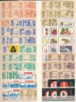 334 db magyar és külföldi gyufacímke, közte teljes sorok, ritkaságok 3 db A4-es berakólapon
