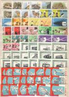 334 db magyar és külföldi gyufacímke, közte teljes sorok, ritkaságok 3 db A4-es berakólapon