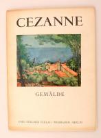 Cezanne. Gemälde. Wiesbaden - Berlin, é. n., Emil Vollmer Verlag. 10 db színes festményillusztráció, kísérőtanulmánnyal. Papírkötésben, jó állapotban.