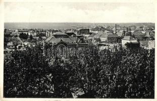 Ungvár, Uzhorod; látkép zsinagógával / panorama view with synagogue "1938 Ungvár visszatért" So. Stpl (Rb)