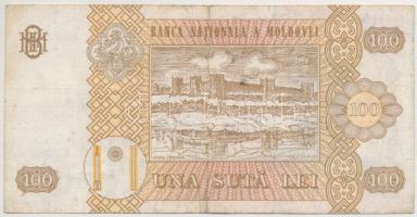 Moldova 1992. 100L T:II-,III
Moldova 1992. 100 Lei C:VF,F Krause 15