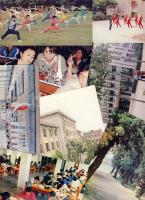 12db használatlan modern képeslap a kínai Xian Fizikai Intézet tanulóinak életéről