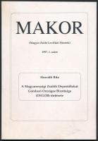 Horváth Rita: A Magyarországi Zsidók Deportáltakat Gondozó Országos Bizottsága (DEGOB) története. Bp., 1997, Magyar Zsidó Levéltár (MAKOR. Magyar Zsidó Levéltári Füzetek 1.). Papírkötésben, jó állapotban.