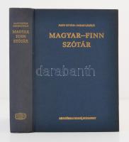 Papp István-Jakab László: Magyar-finn szótár. Budapest, 1985, Akadémiai Kiadó. Kiadói egészvászon kötés. Jó állapotban.