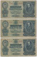 1930. 20P (3x) T:III,III-