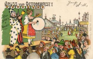München Oktoberfest mit Privatpostmarke C Litho