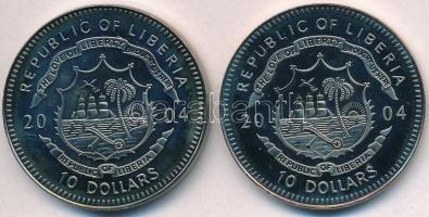 Libéria 2004. 10$ "Szabadság pillanatai - Zapata forradalma Mexikóban 1914" multicolor + 1...