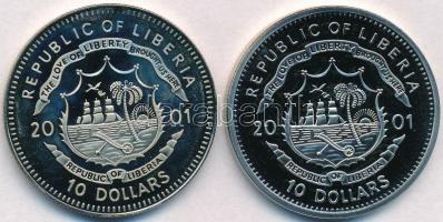 Libéria 2001. 10$"Szabadság pillanatai - Bécs felmentése a török alól 1683." multicolor + ...