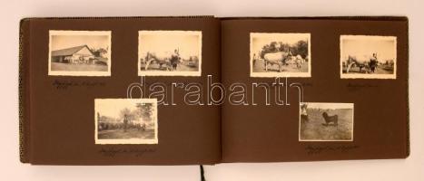 1929 Egy német nagygazda magyarországi tanulmányútjáról készült fotóalbum sok érdekességgel(Esztergo...