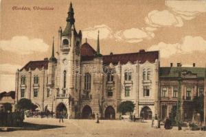 Munkács, Mukacheve; Városháza, kiadja Niedermann / town hall (EB)