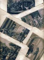 Kb 200 darab bibiai és történelmi jeleneteket ábrázoló metszet vegyes minőségben