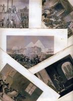 Kb 200 darab bibiai és történelmi jeleneteket ábrázoló metszet vegyes minőségben