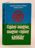 Rostás-Farkas György, Karsai Ervin: Cigány-magyar, magyar-cigány szótár. Budapest, 1991, Kossuth Könyvkiadó. Kiadói kemény papírkötés. Jó állapotban.