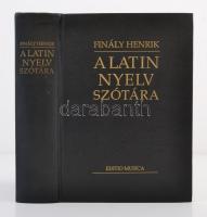 Dr. Finály Henrik: A latin nyelv szótára. Budapest, 1991, Editio Musica. Kiadói műbőr kötés. Szép állapotban.