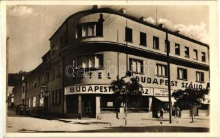 Rahó, Rakhiv; Budapest szálló, dohány nagyáruda / hotel, tobacconist's shop