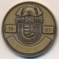 1997. "Egy mindenkiért, mindenki egyért / Magyar Tűzoltó Szövetség Kecskemét" Br emlékérem...