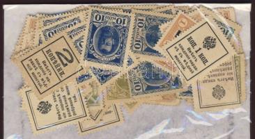 Oroszország 1915. 62db bélyegpénz T:I (többségében),II