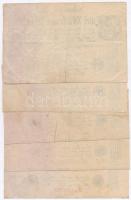 Németország / Weimari Köztársaság 1923. 2.000.000M (5x) T:III
Germany / Weimar Republic 1923. 2.000...